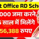 Post Office RD Scheme Gives ₹8.56 Lakh Return In Five Years With Monthly Savings